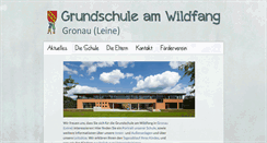 Desktop Screenshot of gs-gronau.de