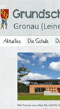 Mobile Screenshot of gs-gronau.de